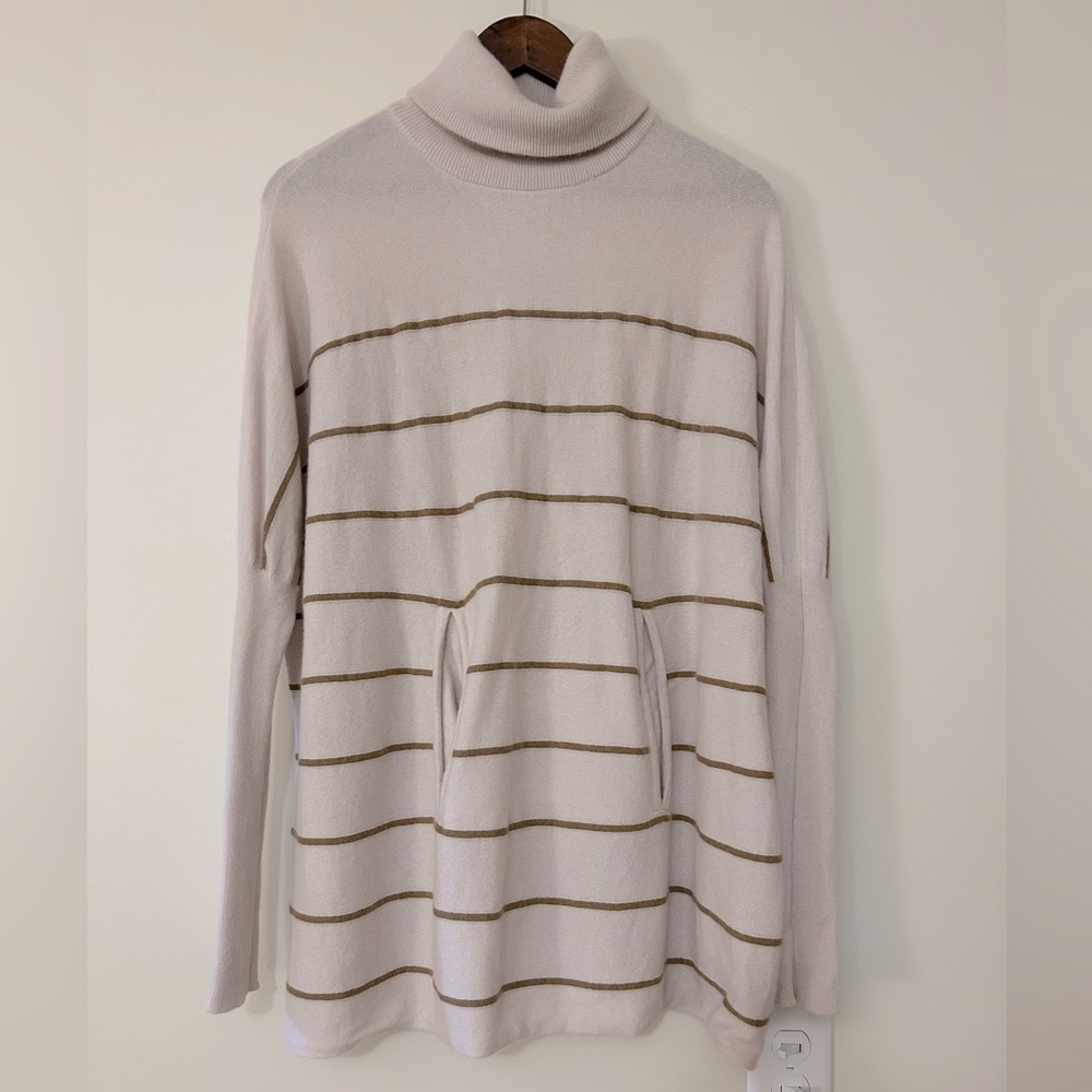 Garnet Hill Oversized Turtleneck Sweater
